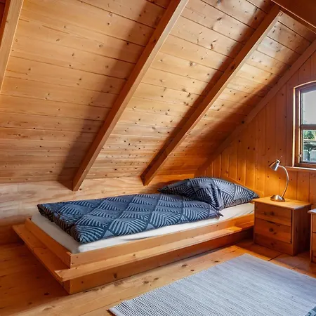 Blockbohlen-haus Auf Hof בית נופש *