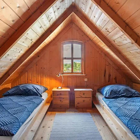 Blockbohlen-haus Auf Hof בית נופש *