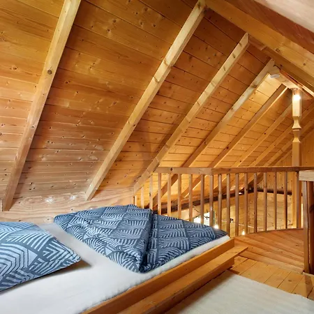 בית נופש Blockbohlen-haus Auf Hof Verchen