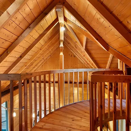 בית נופש Blockbohlen-haus Auf Hof *